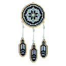 Dreamcatcher - Grey CSW200 Diamond Painting on Plywood Kit