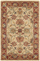 Cherryfield Hand Tufted Brown & Rust 1001 Wool Rug