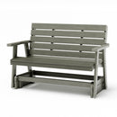 SimplyPoly Amish Made Signature Recycled Plastic Porch Glider