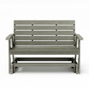 SimplyPoly Amish Made Signature Recycled Plastic Porch Glider