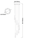 Drop Round Chandelier