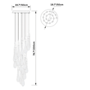 Drop Round Chandelier