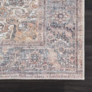 Rust Gardnertown Medallion Washable Area Rug - Clearance