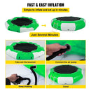 10FT Inflatable Water Trampoline with Ladder – Round Water Bouncer