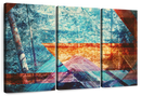 Psychedelic Forest Wall Art