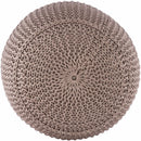 Pulkau Taupe Pouf
