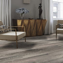 SPC Vinyl Rigid Core 5" Width 60" RL, 6mm with attached cushion, Dudley Floors - Livfloors Collection living room floor view
