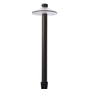 Durable Brass Integrated Exterior Path Light with 72" Wire for Garden Lighting
