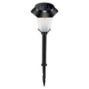 Durable Metal Solar Pathlight LED Flame Lamp for Outdoor