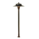 Two Tier Outdoor Path Lights with G4 Socket and 72" Lead Wire