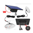 Durable Solar Panel Light with Dual Color Modes and Long Runtime
