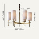 Duskara Chandeliers Light
