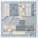 Napoli - Silk Neckerchief - Dusty Blue