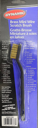 Dynamic Brass Mini Wire Scratch Brush