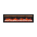 Dynasty Allegro 76-Inch Black Smart Linear Electric Fireplace [DY-BFM76] (SAK56392)