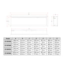 Dynasty Allegro 82-Inch Flush Mount Smart Linear Electric Fireplace [DY-BFM82] (SAK29014)