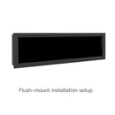 Dynasty Allegro 82-Inch Flush Mount Smart Linear Electric Fireplace [DY-BFM82] (SAK29014)