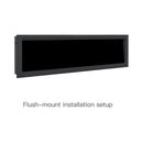 Dynasty Allegro 58-Inch Smart Linear Electric Fireplace With Heater Timer Settings [DY-BFM58] (SAK23948)