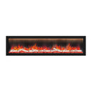 Dynasty Allegro 82-Inch Flush Mount Smart Linear Electric Fireplace [DY-BFM82] (SAK29014)