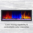 Dynasty Cascade 74-Inch Smart Linear Electric Fireplace [DY-BTX74] (SAK61984)