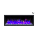 Dynasty Cascade 52-Inch Recessed Smart Linear Electric Fireplace With Dynasty App [DY-BTX52] (SAK73485)