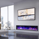 Dynasty Cascade 82-Inch Recessed Linear Electric Fireplace [DY-BTX82] (SAK30567)