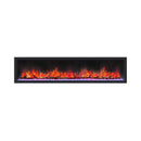 Dynasty Cascade 82-Inch Recessed Linear Electric Fireplace [DY-BTX82] (SAK30567)