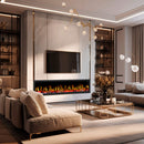Dynasty Tempo 100-Inch Virtual Linear Electric Fireplace [DY-FVX100] (SAK59234)