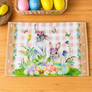 Set of 4 Bunny and Easter Eggs Fabric Placemats