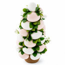 Pastel Spring Egg Arrangement Centerpiece Vase 14.8 Inches Tall