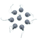 Set of 44 Multicolored Plastic Mini Ball Christmas Ornaments