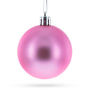 Set of 40 Pink Mini Ball Plastic Christmas Ornaments