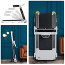 Rovix Portable Compact Home Cardio Fitness Treadmill With 3.5HP Electric Motor & Bluetooth Speakers (SAK32416)