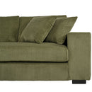 Mirod Large Sectional Sofa with Thick Cushions, and Built-in Cup Holders & Charging Ports
