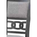 Gray Round Dining Table And Chairs 5 Piece Dining Room Set