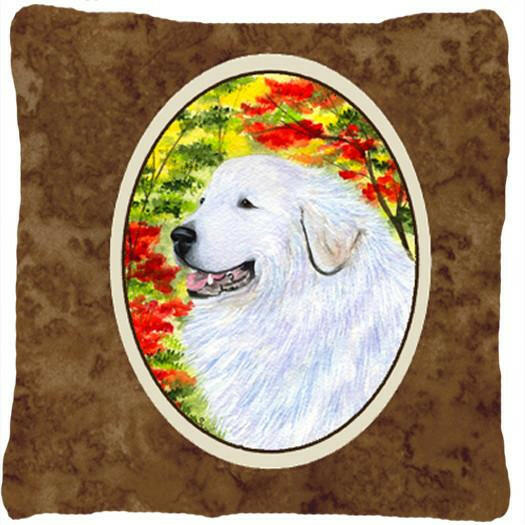 Great Pyrenees Decorative   Canvas Fabric Pillow