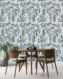 Elegant Watercolor Leaves Wallpaper Fashionable