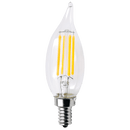 E12 3W LED Filament Candelabra Shape Dimmable Energy Saving Light Bulb