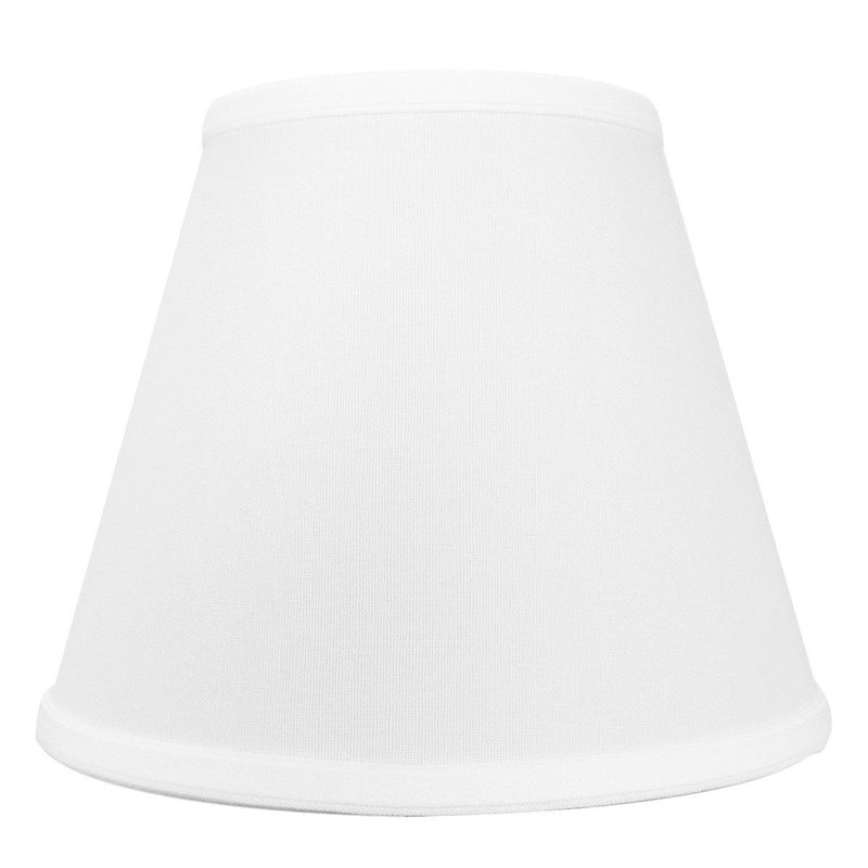 10"W x 8"H White Hardback Empire Lampshade