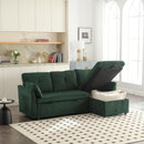 Modular Sectional Sofa L Shaped Modular Couch with Reversible Chaise Modular Sofa Sectional Couch with Storage Seats