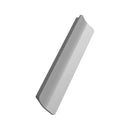 Satin Steel "Leaf" Tab Drawer Pulls