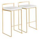 Fuji - Contemporary / Glam & Quality Construction Barstool