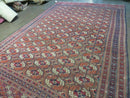 6' X 10' Antique Handmade Bokhara Turkoman Yamud Wool Rug Carpet NICE