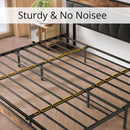 King Size Bed Frame With Storage Headboard And USB Charging Ports