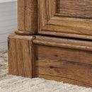 Palladia Executive Desk 65 Inch Vintage Oak Surface