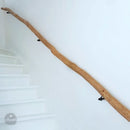 Driftwood Handrail (8–13 FT) | Rustic Coastal Stair Railing
