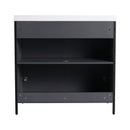 Contemporary Freestanding Bathroom Vanity With Adjustable Shelves