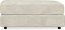 Soletren Oversized Ottoman Off White Modern Furniture