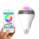 Bluetooth Speaker Smart LED Light Bulb - E27 Multi-Color