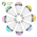 Bluetooth Speaker Smart LED Light Bulb - E27 Multi-Color